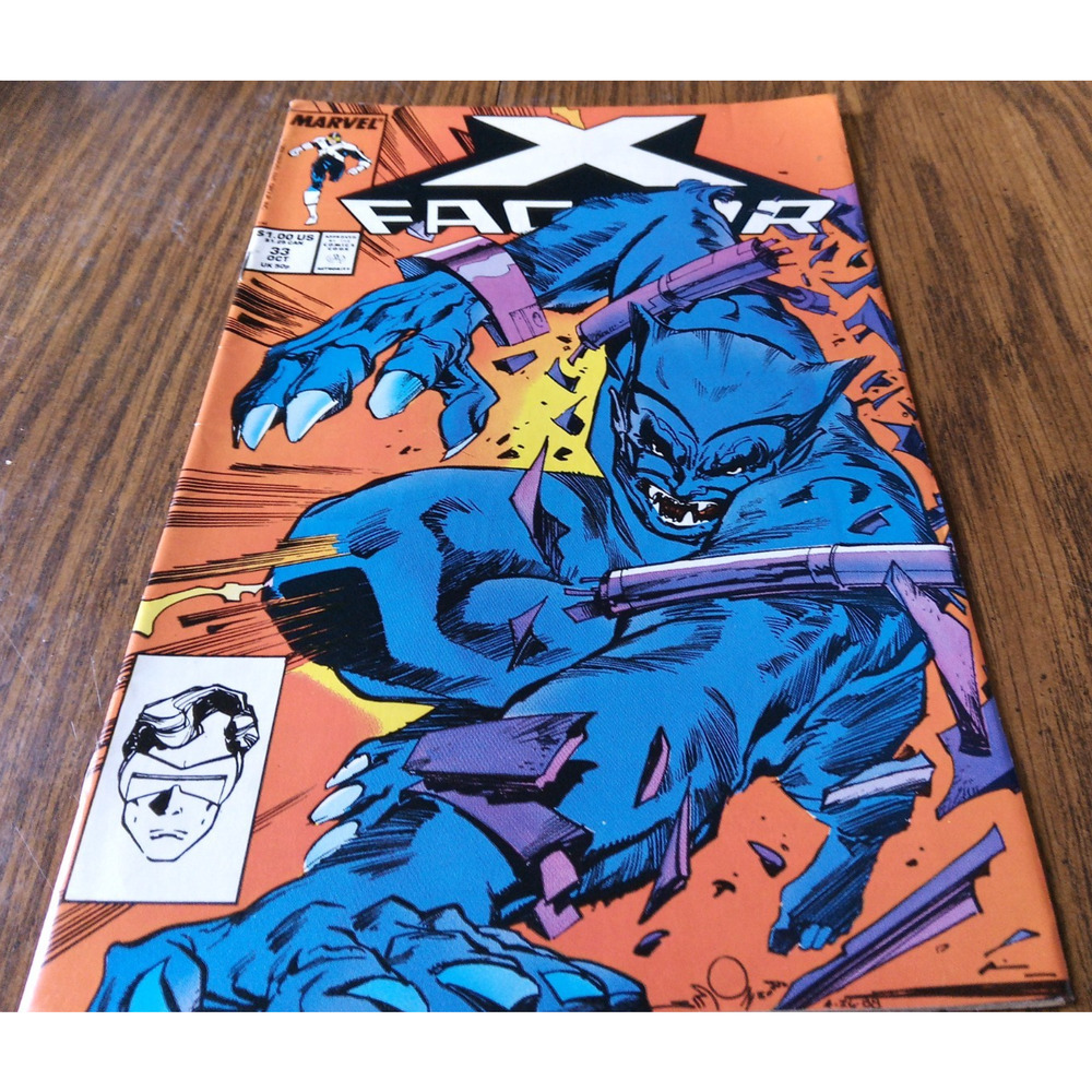 X-Factor #33 (October 1988 Marvel Comics)